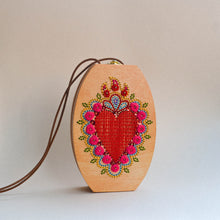 Load image into Gallery viewer, spisidda design borsa di legno artigianale vide cor meum
