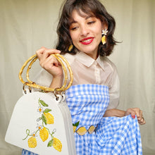 Carica l&#39;immagine nel visualizzatore di Gallery, Borsa di legno artigianale fatta a mano - Limonami
