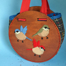 Load image into Gallery viewer, spisidda design borsa di legno artigianale fatta a mano big bag
